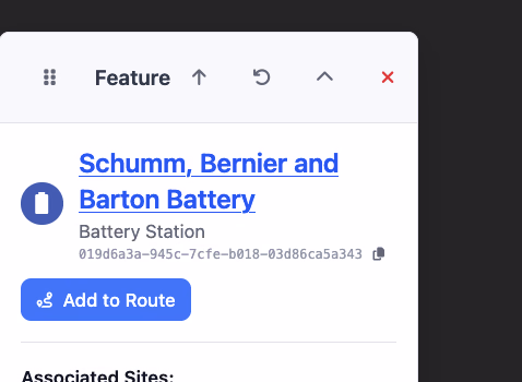 Atlas feature page detail