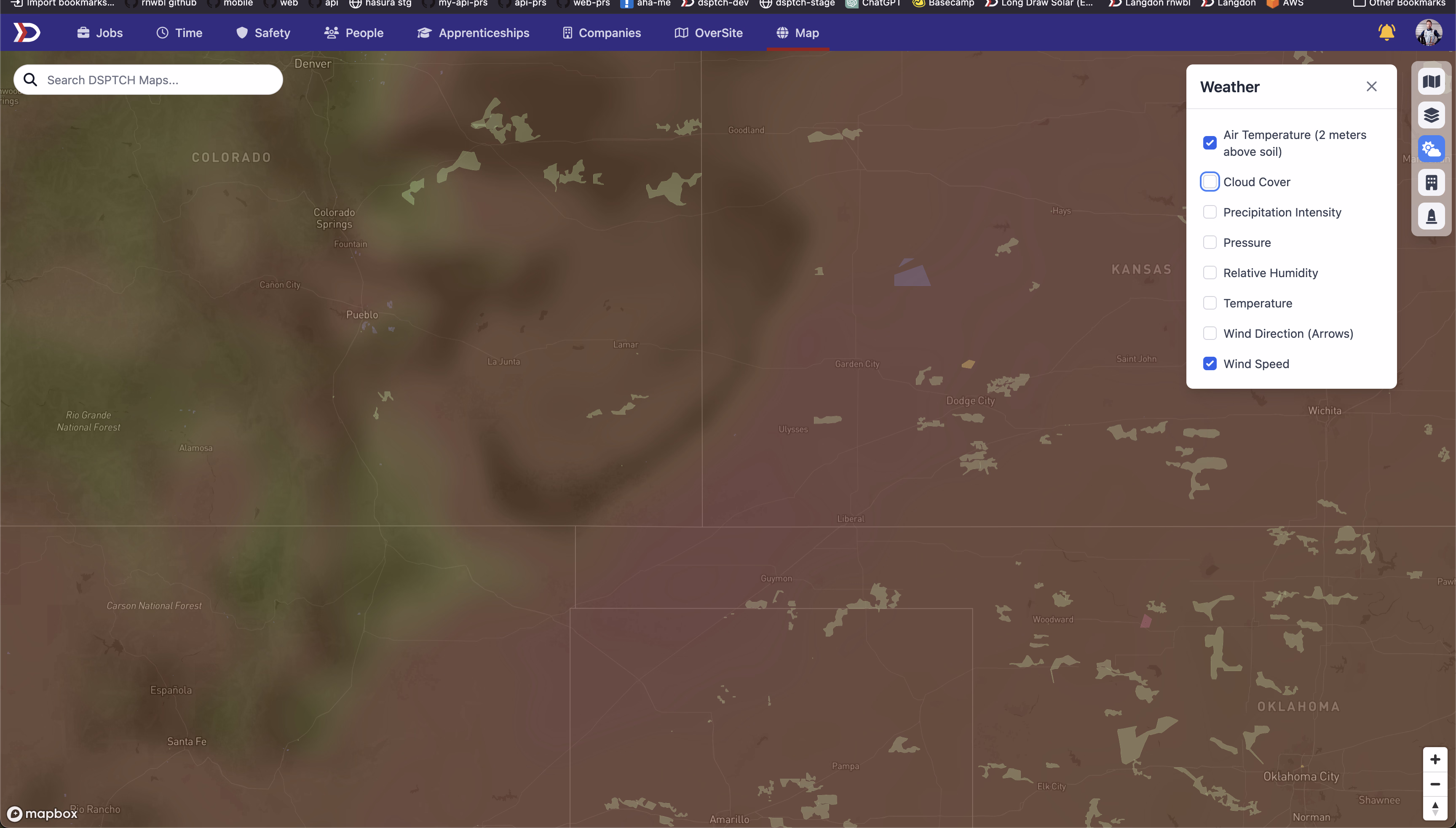 Weather Map Layers