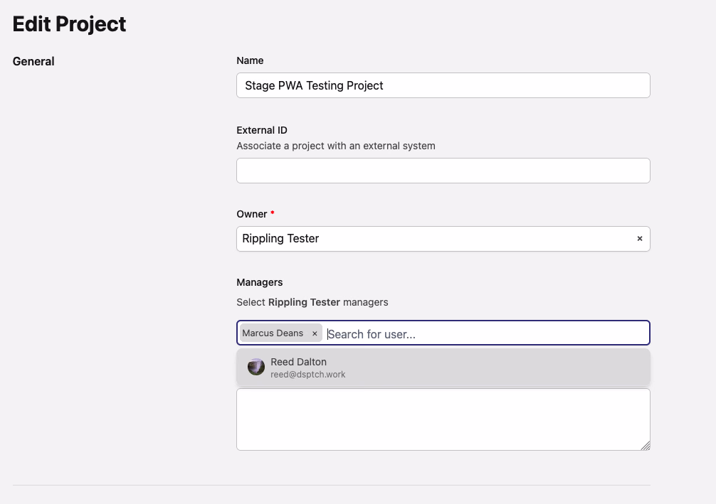Project Managers
