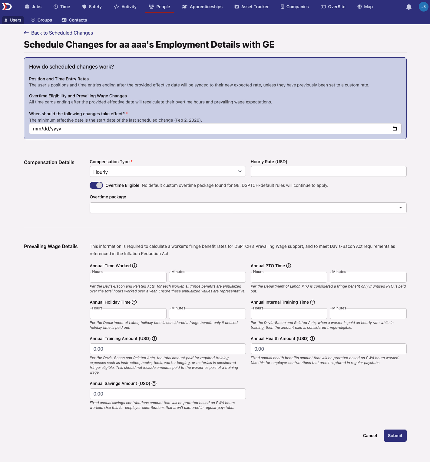 Improved Form Input Fields