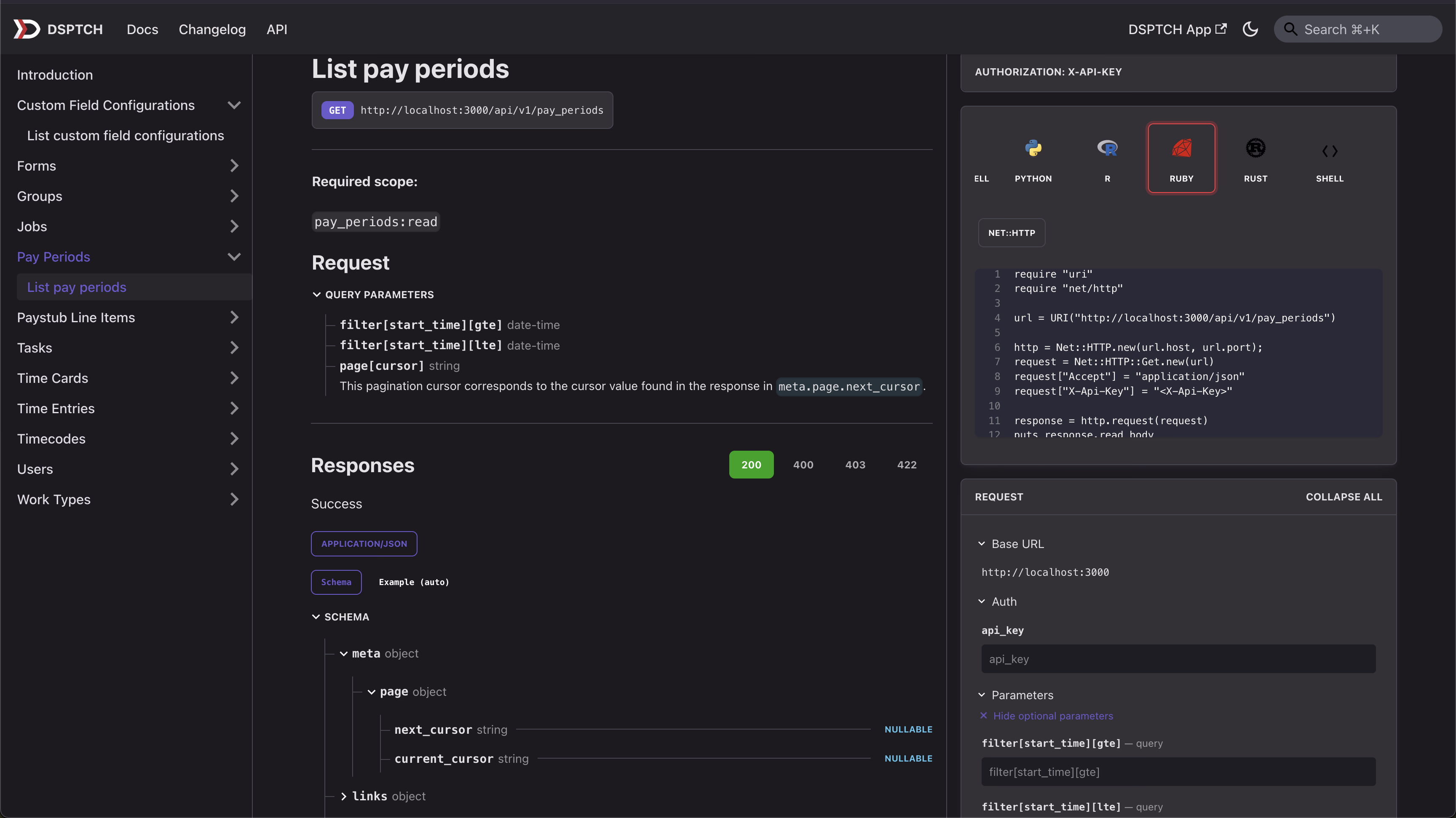 API Docs UI