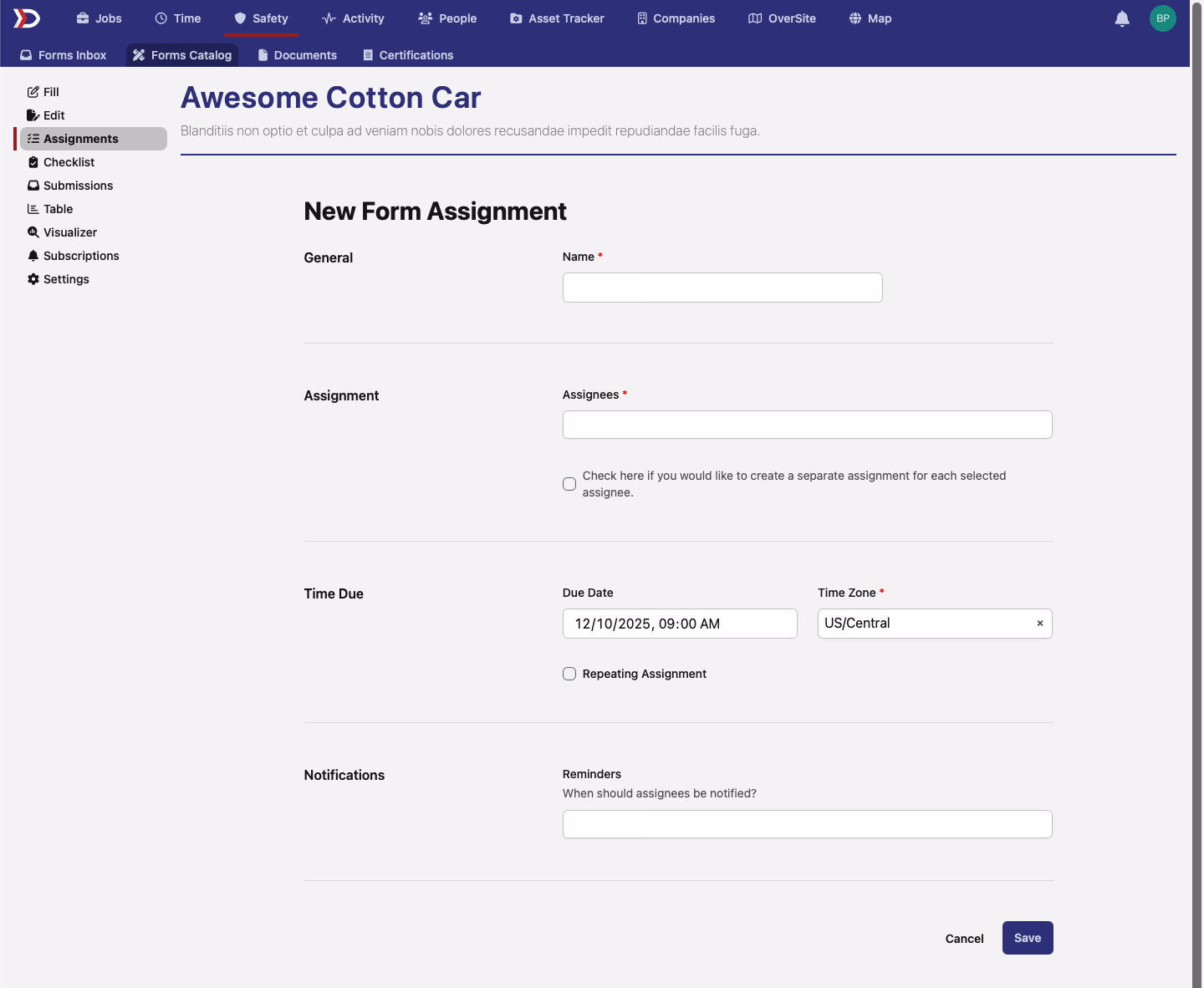 Form redesign comparison